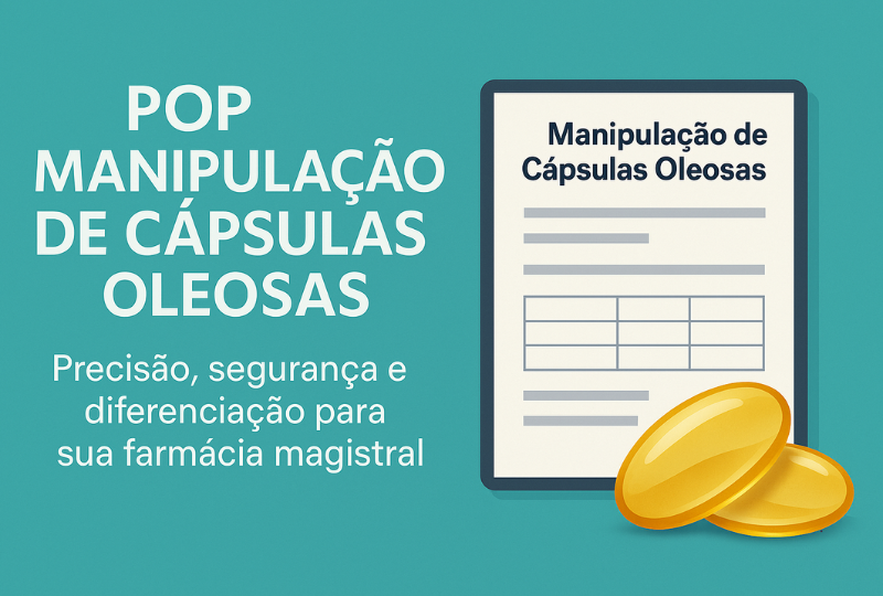 POP Manipulação de Cápsulas Oleosas para Farmácia Magistral