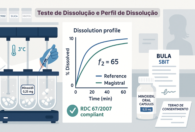 Teste de Dissolução e Perfil de Dissolução